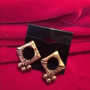 Gorgeous terra-cotta earrings